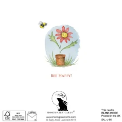 Moongazer Cards Bee Happy! Greeting Card- Greeting Cards