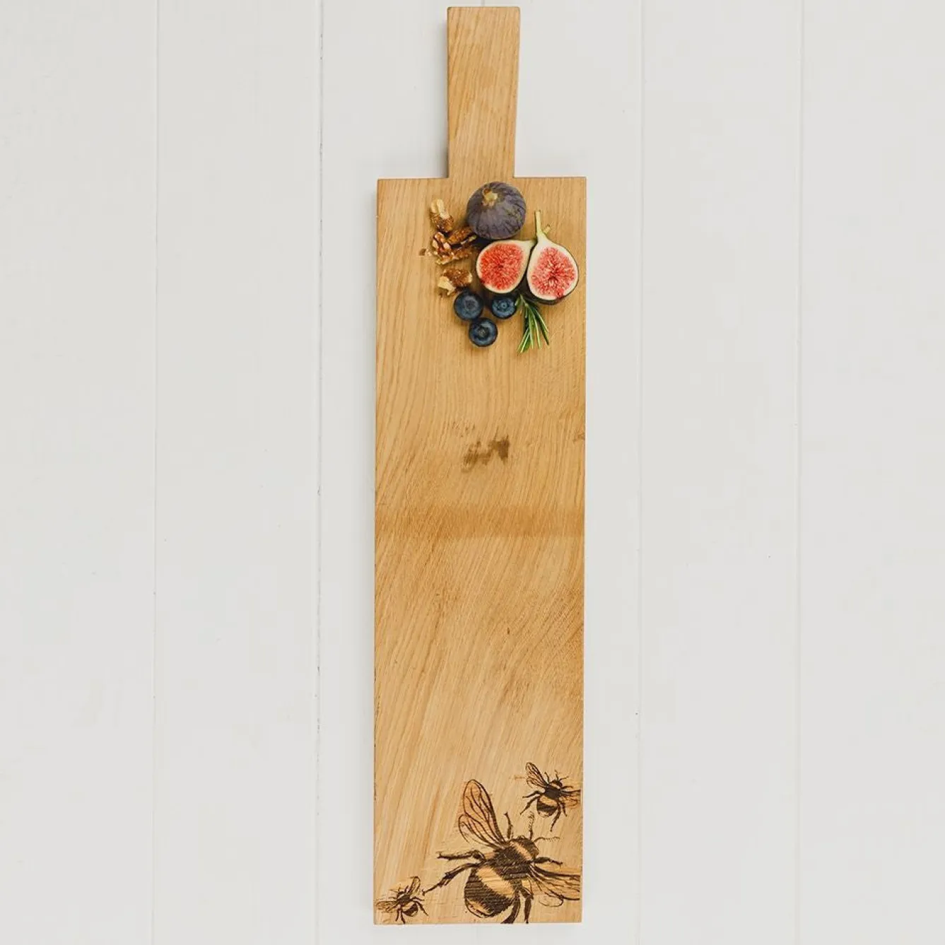 Selbrae Bee Long Oak Serving Paddle- Tea|Coasters