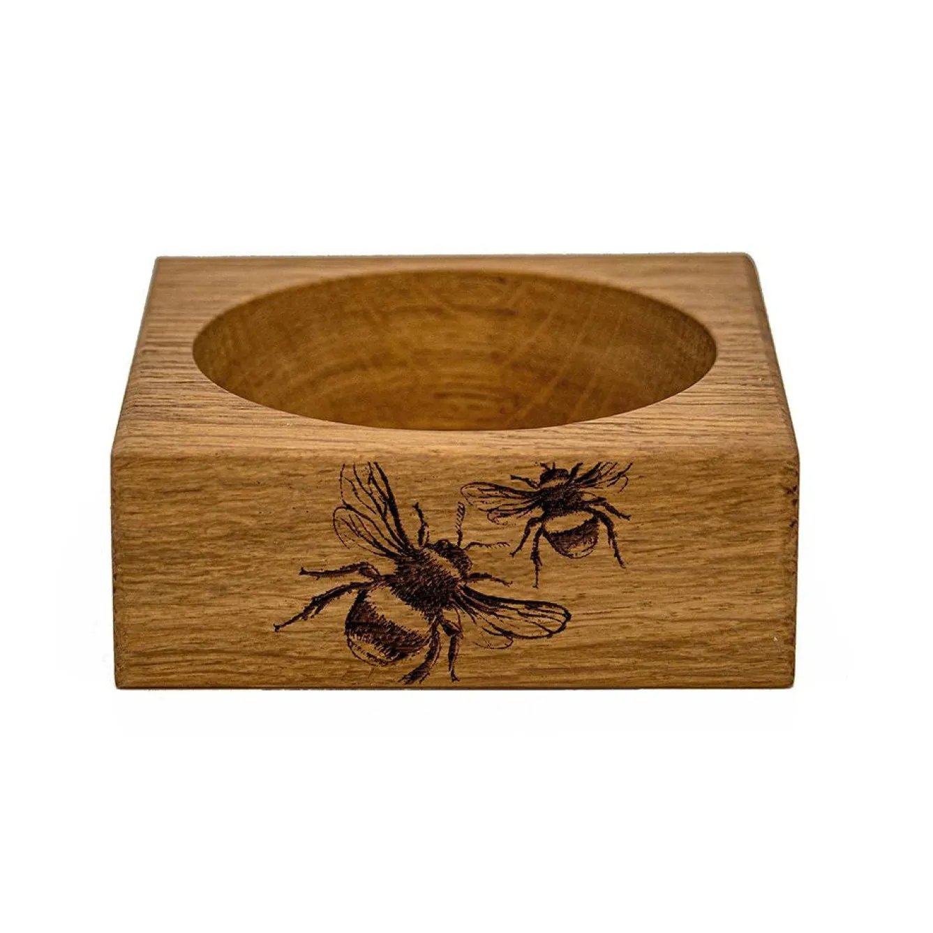 Selbrae Bee Oak Wine Bottle Coaster- Tea|Coasters