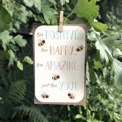 Ginger Betty Bee Positive Keepsake Card- Greeting Cards