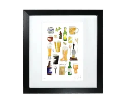 Corinne Alexander Beer Print by- Art