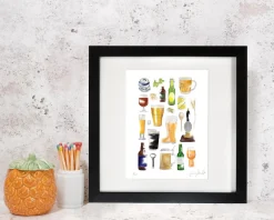 Corinne Alexander Beer Print by- Art