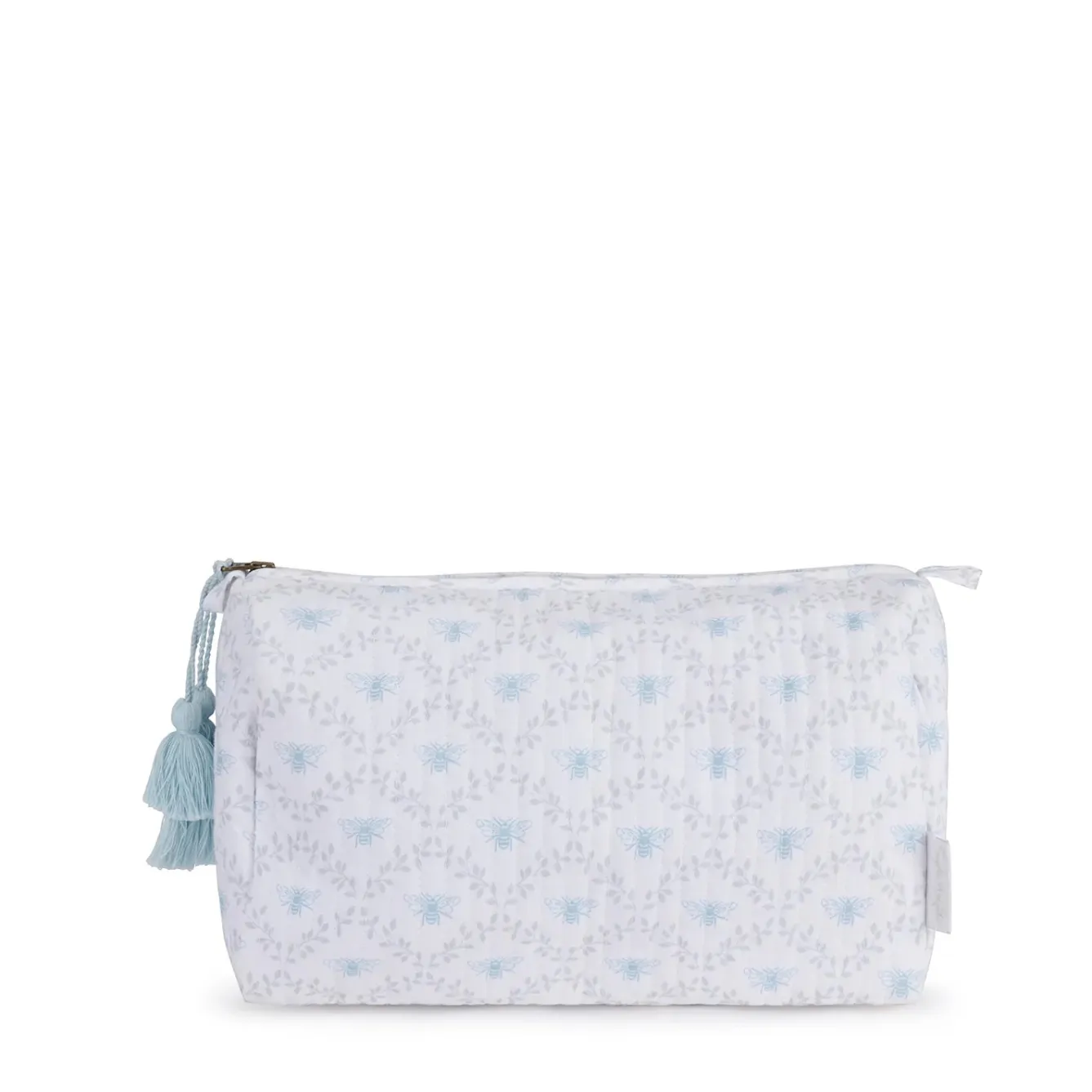 Sophie Allport Bees & Leaves Quilted Cotton Make up Bag- Bags