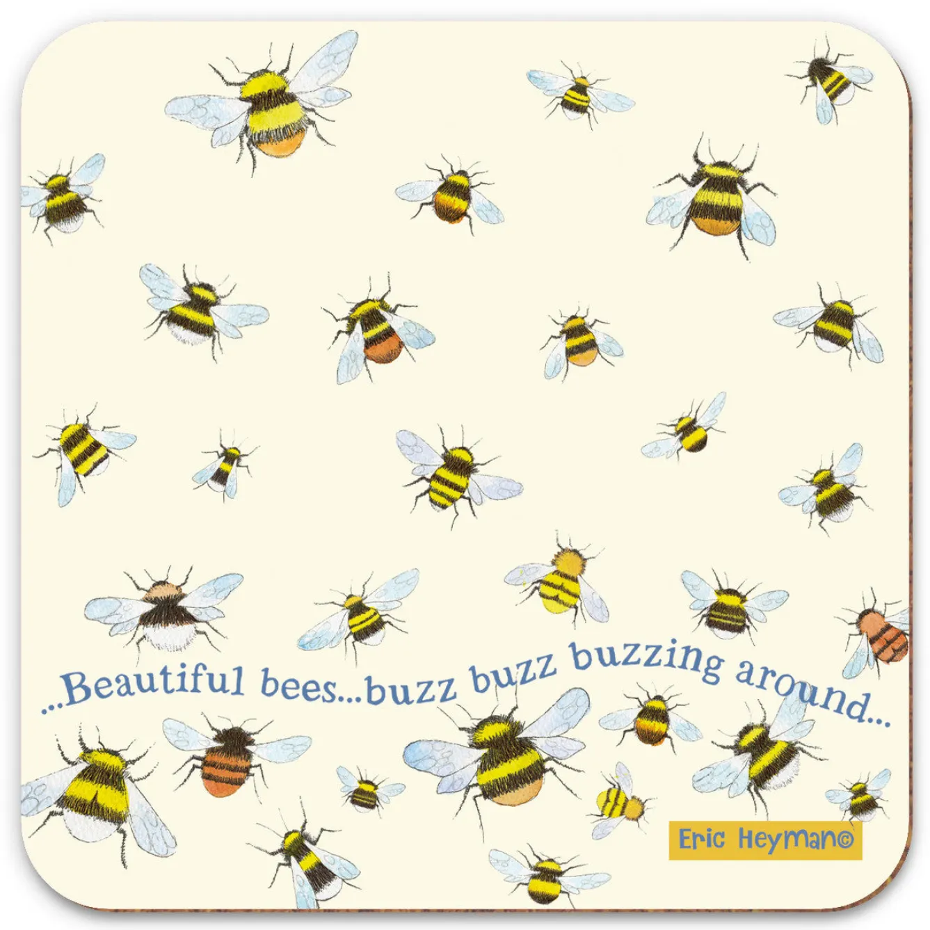 Emma Ball Bees Coaster- Coasters