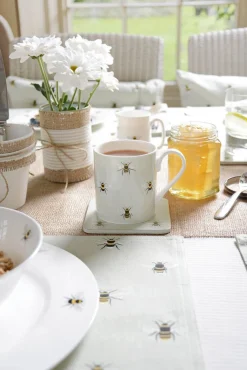 Sophie Allport Bees Coasters- Set of 4- Tea|Coasters