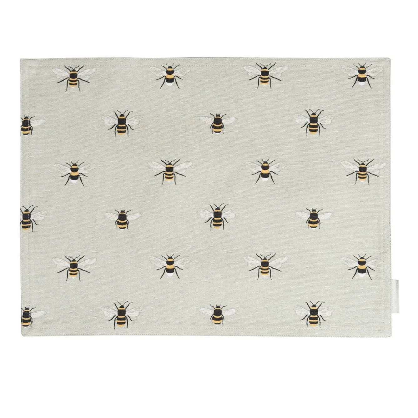 Sophie Allport Bees Fabric Placemat- Tea|Placemats