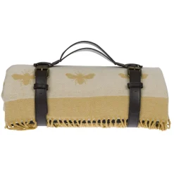 Sophie Allport Bees Knitted Picnic Blanket- Picnic