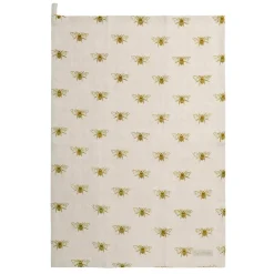Sophie Allport Bees Linen Tea Towel- Tea|Tea