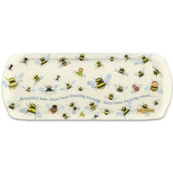 Emma Ball Bees Melamine Sandwich Tray- Tea|Trays
