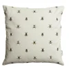 Sophie Allport Bees Throw Pillow- Pillows & Throws