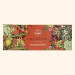 English Soap Company Bergamot & Ginger Triple Soap Gift Box- Soaps & Lotions