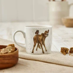 Wrendale Designs Bessie Bone China Mug (14oz)- Flowers & Garden|Animals