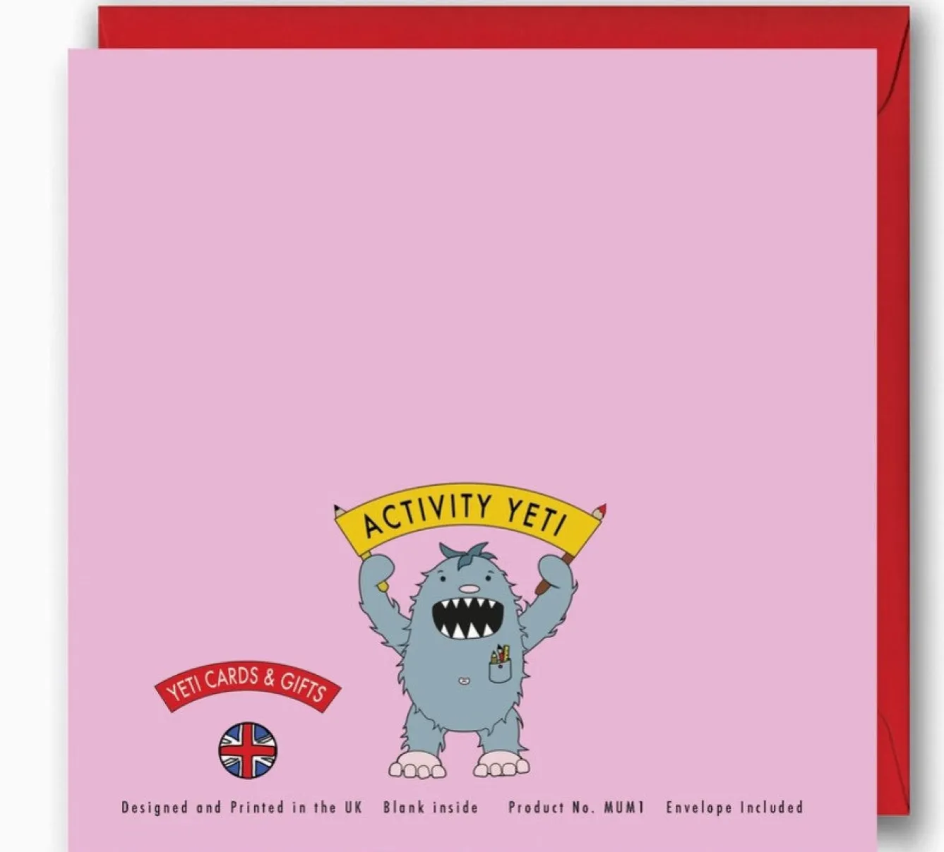 Yeti Best Mom Mother's Day Card- Mother's Day|Mother's Day