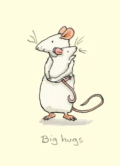 Two Bad Mice Big Hugs Greetings Card- Greeting Cards