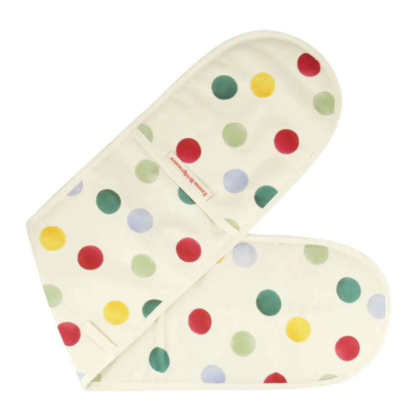 Emma Bridgewater Big Polka Dot Oven Glove & Tea Towel Set- Tea|Tea Towels