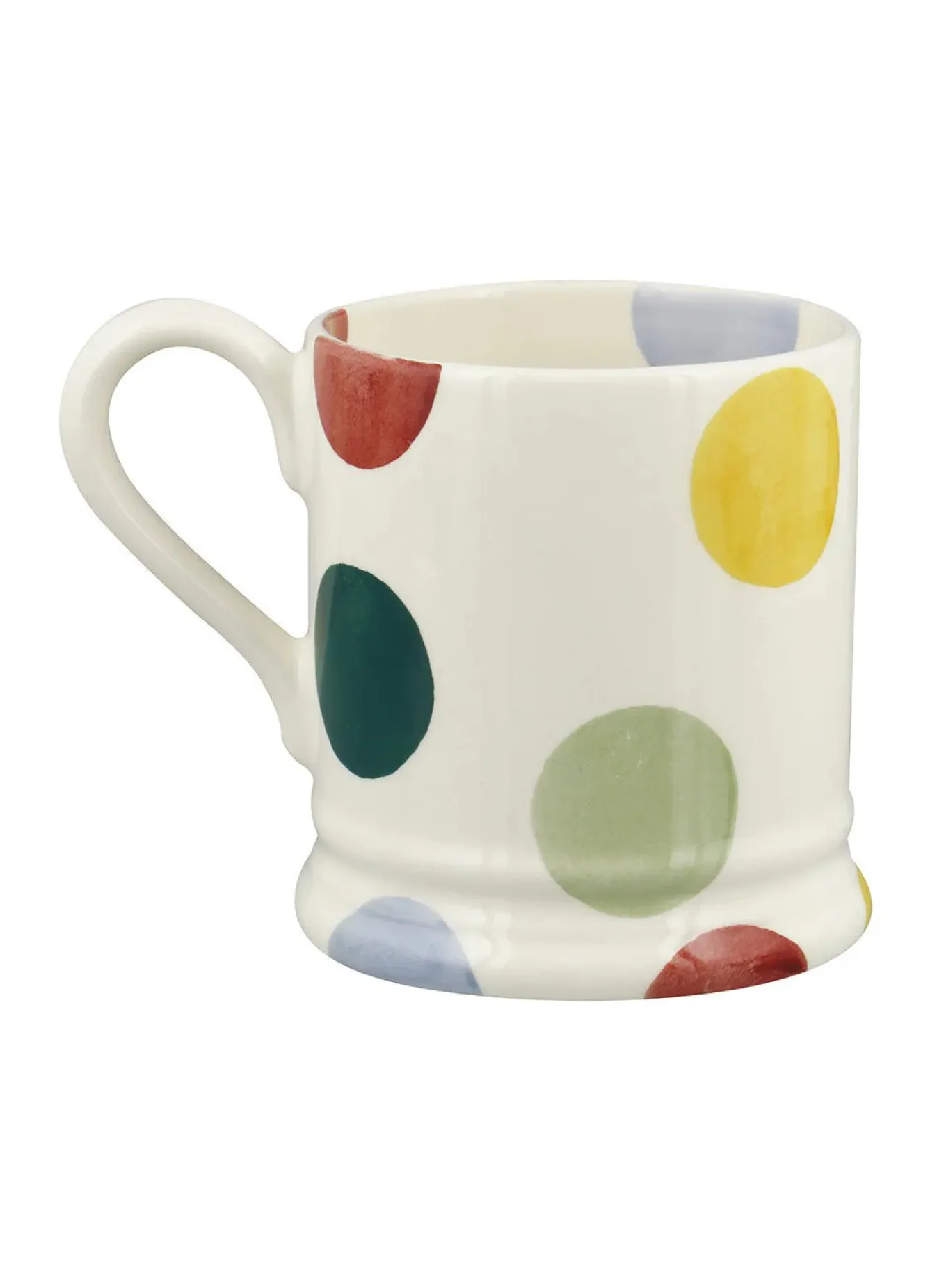 Emma Bridgewater Big Polka Dots 1/2 Pint Mug- Bright Colors