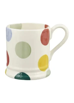 Emma Bridgewater Big Polka Dots 1/2 Pint Mug- Bright Colors