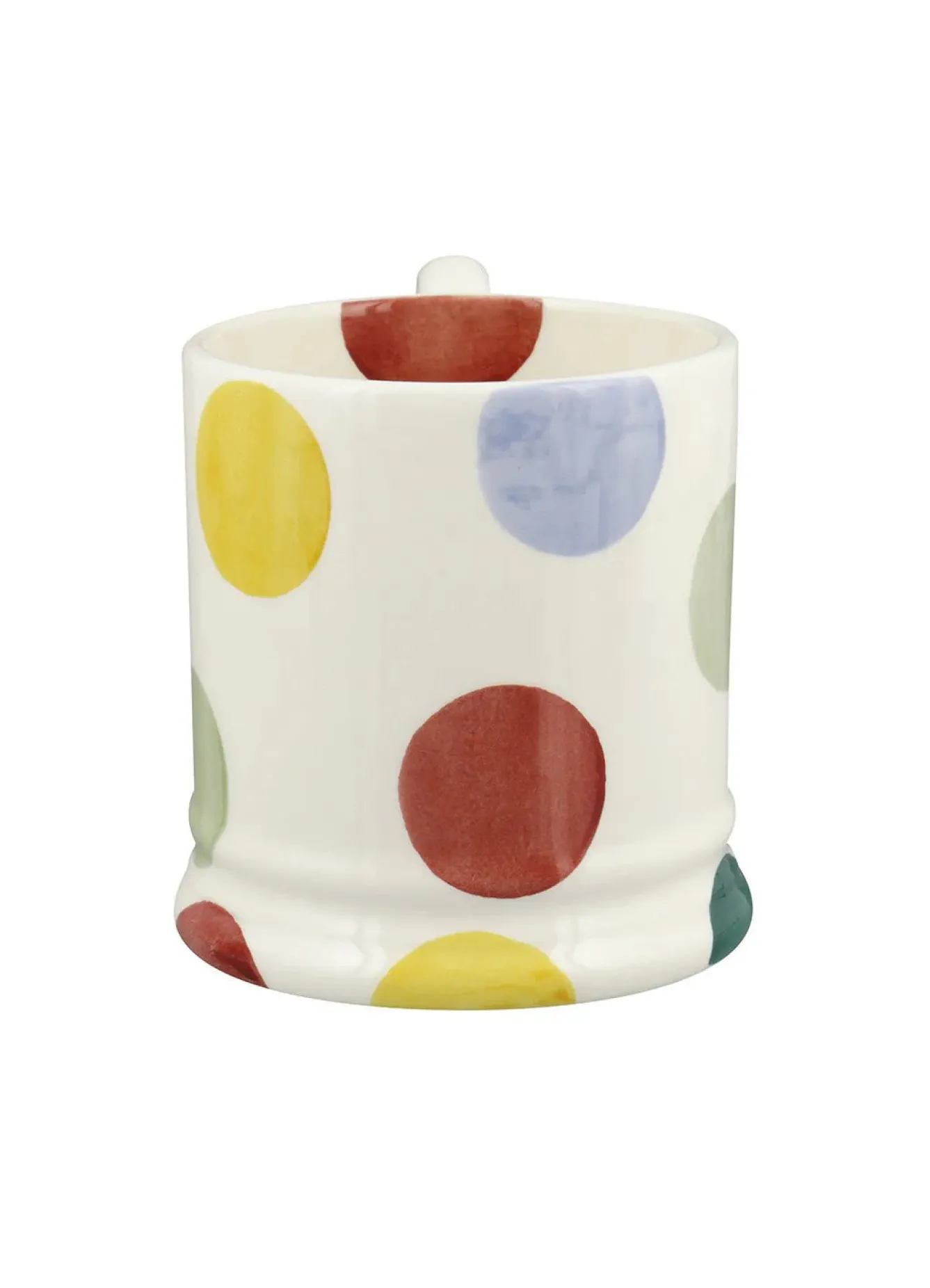 Emma Bridgewater Big Polka Dots 1/2 Pint Mug- Bright Colors