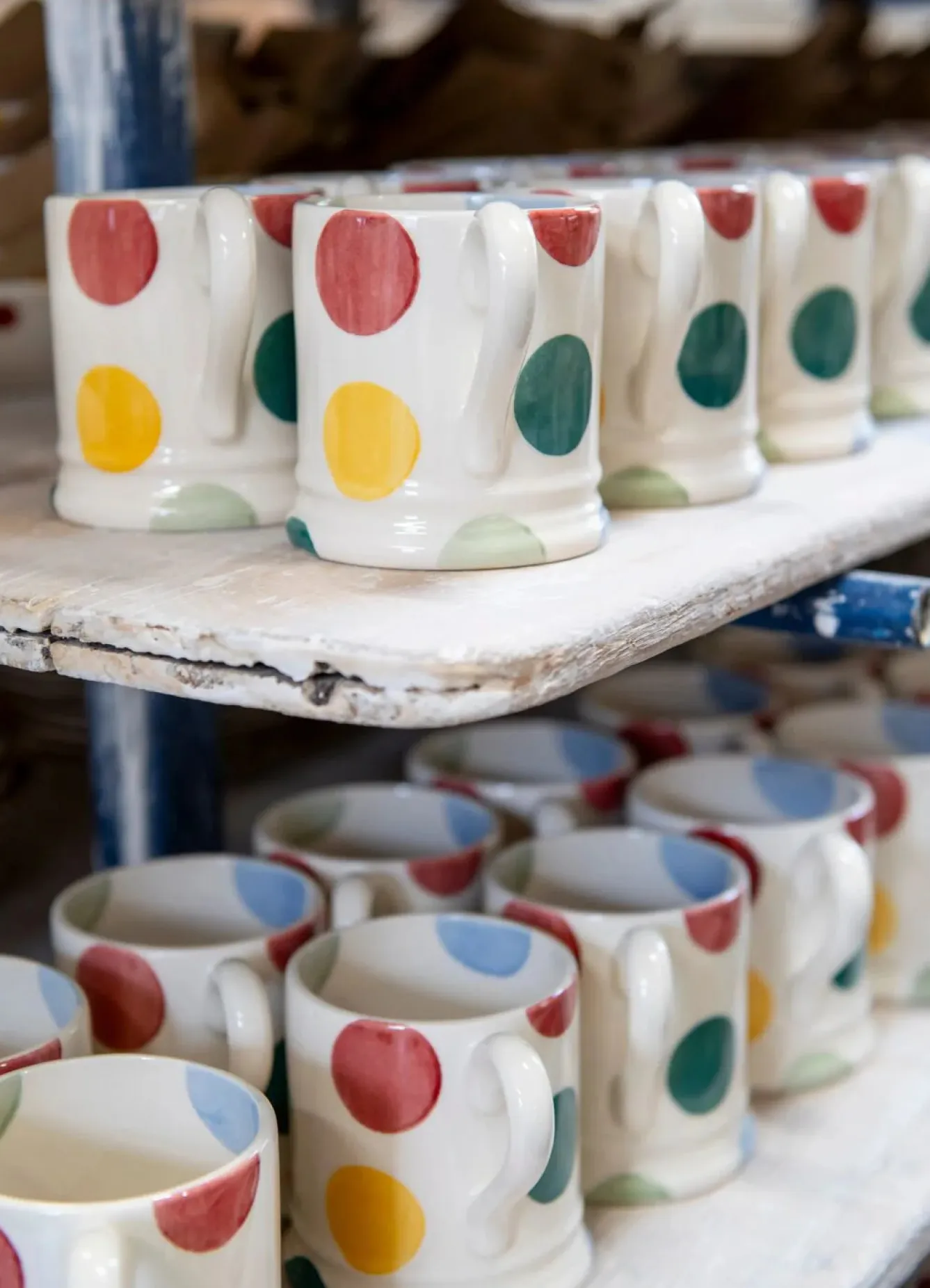 Emma Bridgewater Big Polka Dots 1/2 Pint Mug- Bright Colors