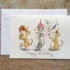 Ellie Hooi Illustration Birthday Party Greeting Card- Greeting Cards