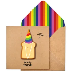 Tache Cards Birthday Toast Card- Greeting Cards