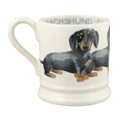 Emma Bridgewater Black and Tan Dachshund 1/2 Pint Mug- Pets|Pets
