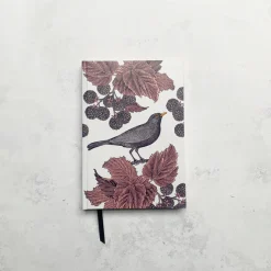 Thornback & Peel Blackbird & Bramble A5 Hardback Notebook- Stationery