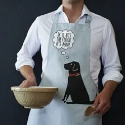 Sweet William Black Labrador Apron- Aprons