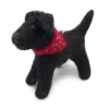Amica Felt Black Labrador Pocket Pal- Children