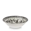 Burleigh Black Regal Peacock Cereal Bowl- Bowls & Dishes