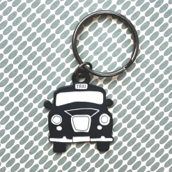 Victoria Eggs Black Taxi Keyring- Key Chains|Children
