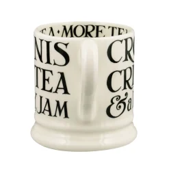 Emma Bridgewater Black Toast Cream Tea 1/2 Pint Mug- Whimsical