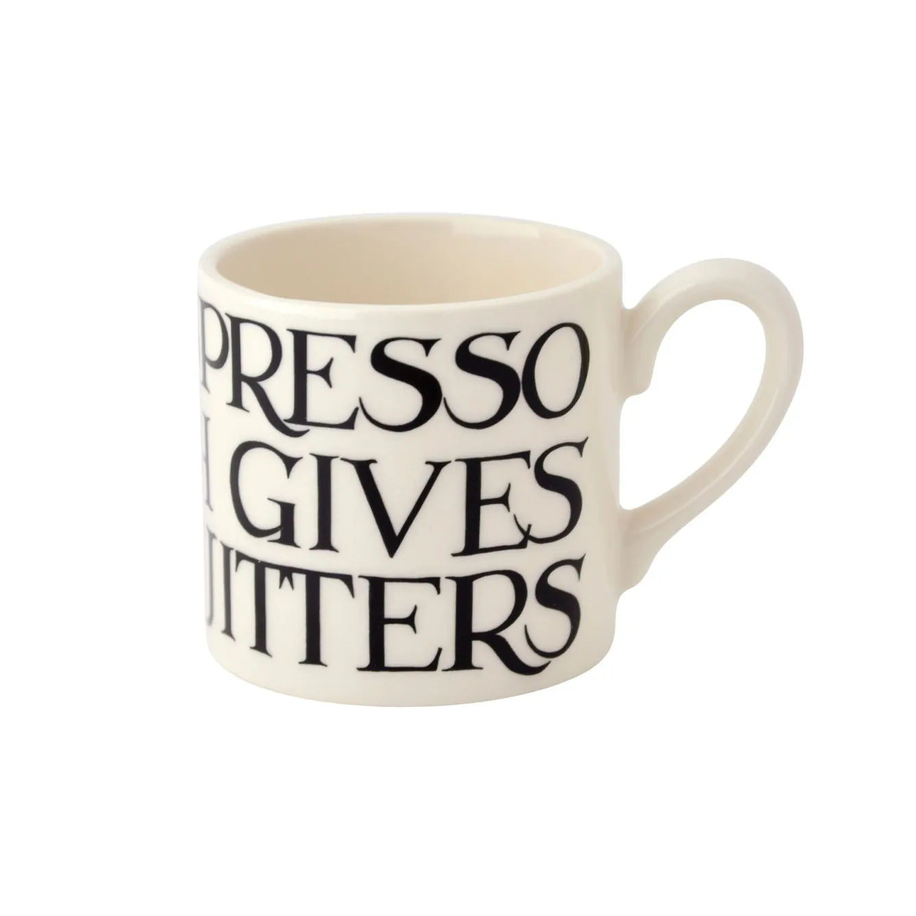 Emma Bridgewater Black Toast Espresso Mug- Whimsical