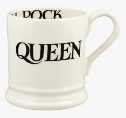 Emma Bridgewater Black Toast King & Queen Set of 2 1/2 Pint Mugs- Royal