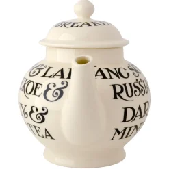 Emma Bridgewater Black Toast 4 Mug Teapot- Tea|Teapots
