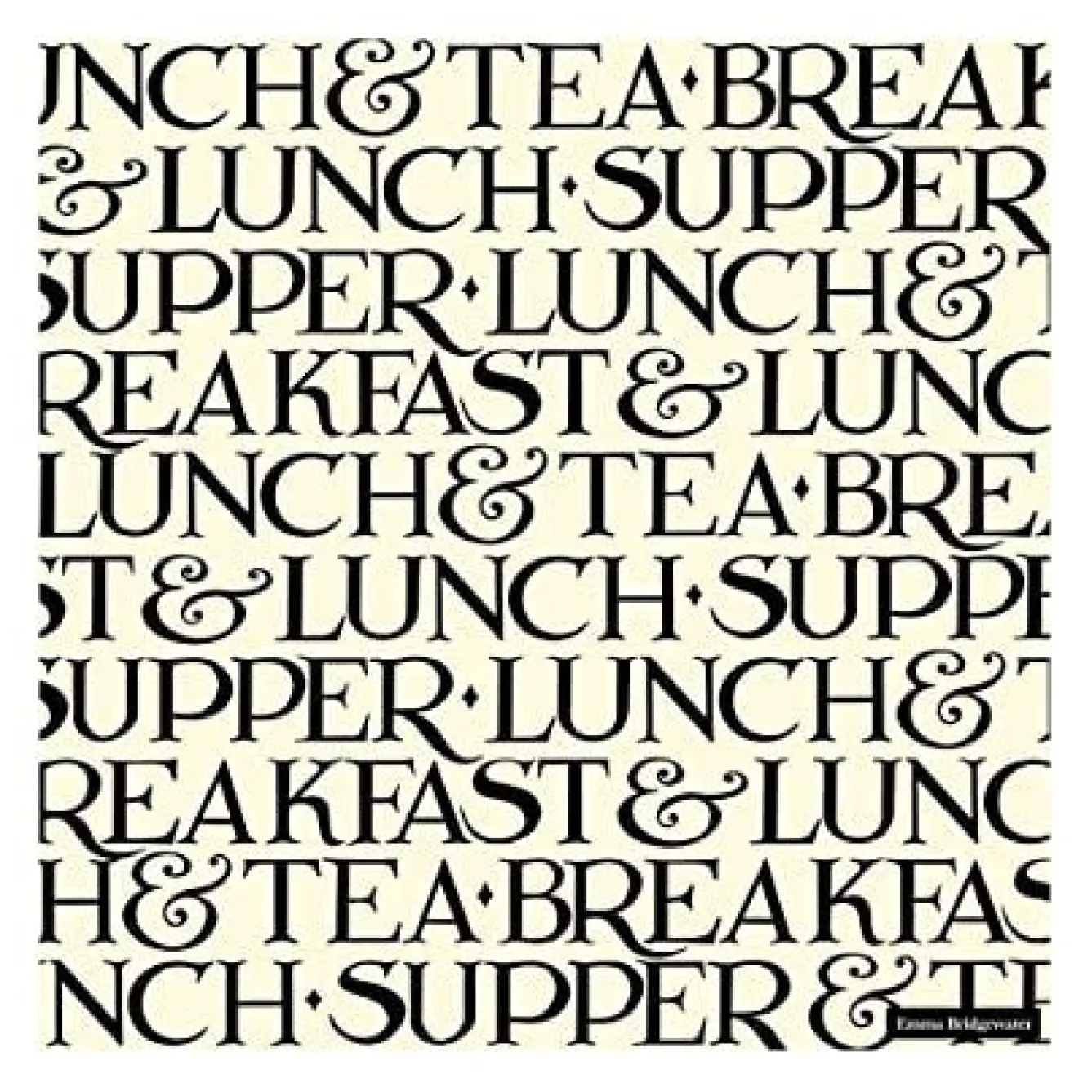 Emma Bridgewater Black Toast Napkins- Picnic|Napkins