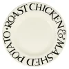 Emma Bridgewater Black Toast Roast Chicken 10 1/2 Plate- Plates
