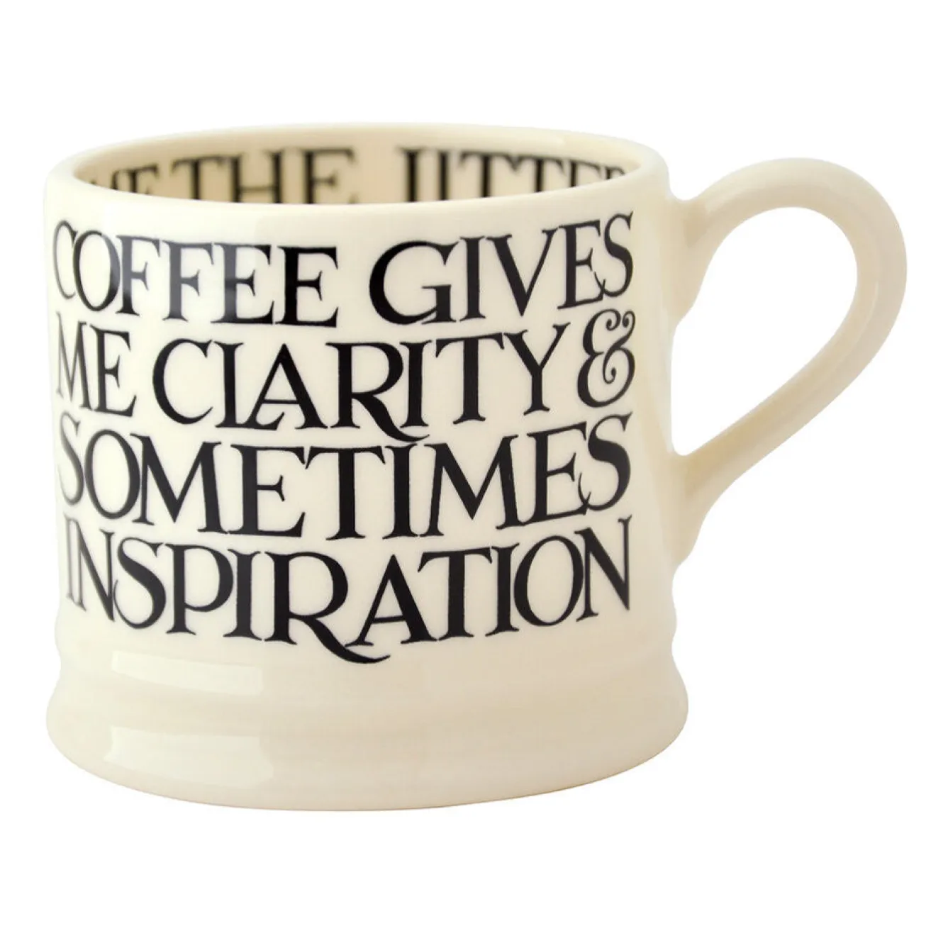 Emma Bridgewater Black Toast Small Mug- Whimsical