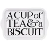 Emma Bridgewater Black Toast Small Tin Tray- Trays|Trays