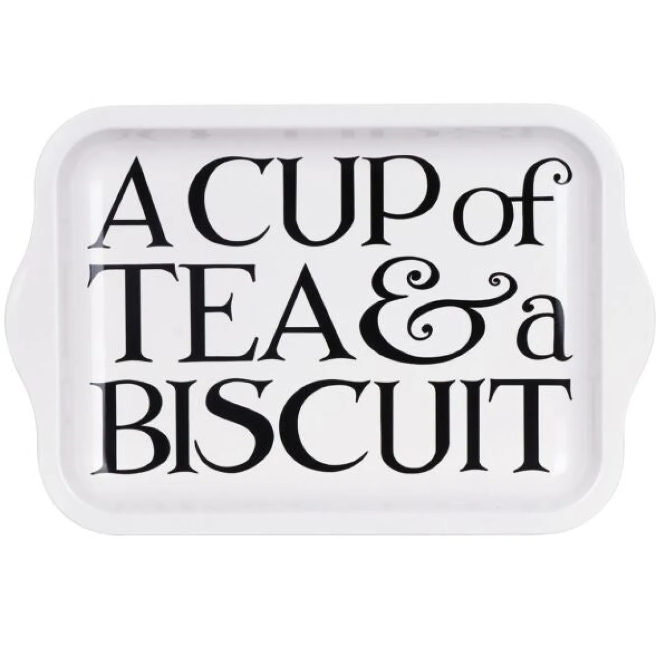 Emma Bridgewater Black Toast Small Tin Tray- Trays|Trays