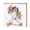 Wrendale Designs 'Blooming with Love' Blank Greetings Card- Greeting Cards