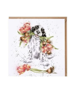 Wrendale Designs 'Blooming with Love' Blank Greetings Card- Greeting Cards