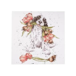 Wrendale Designs 'Blooming with Love' Spaniel Paint by Numbers Kit- Crafts|Children