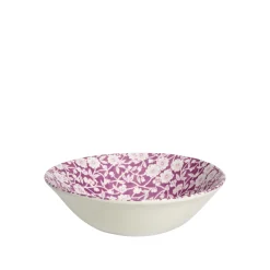 Burleigh Blossom Calico Cereal Bowl- Bowls & Dishes