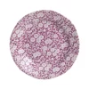 Burleigh Blossom Calico Plate 8 1/2 in- Plates