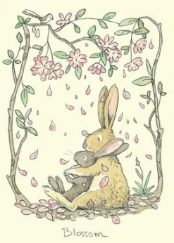 Two Bad Mice Blossom Greetings Card- Greeting Cards