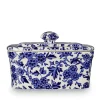 Burleigh Blue Arden Butter Dish- Butter Dishes