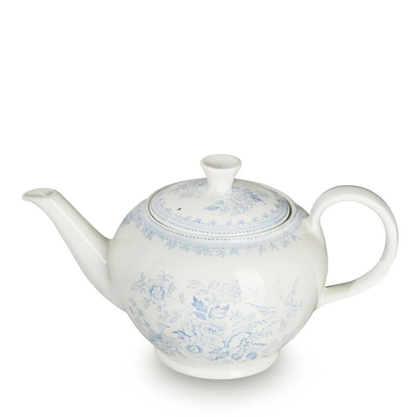 Burleigh Blue Asiatic Pheasants Large Teapot- Tea|Teapots