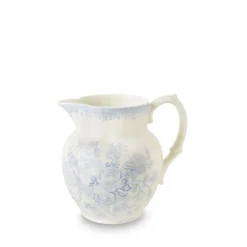 Burleigh Blue Asiatic Pheasant Small Etruscan Jug- Jugs