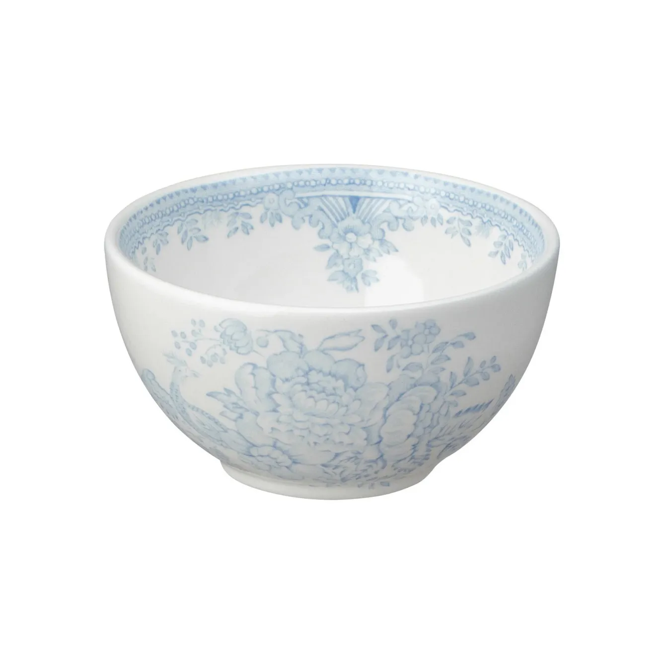Burleigh Blue Asiatic Pheasants Mini Footed Bowl - 4.75in/12cm- Bowls & Dishes